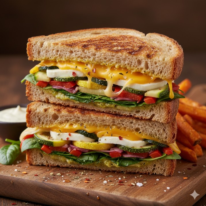 Veg Sandwich(Grilled)
